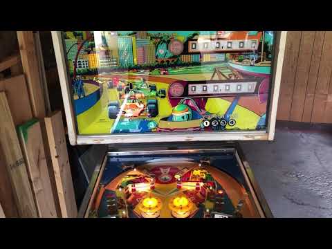 70’s Williams Grand Prix EM pinball machine for sale