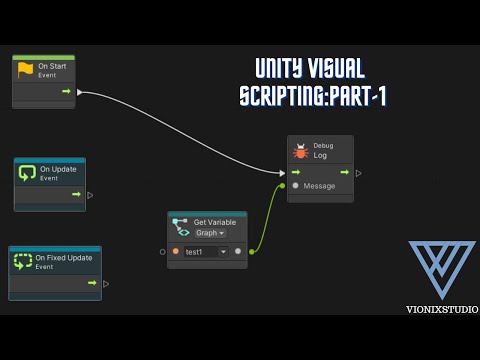 Unity Visual Scripting ! Getting started(Part-1)