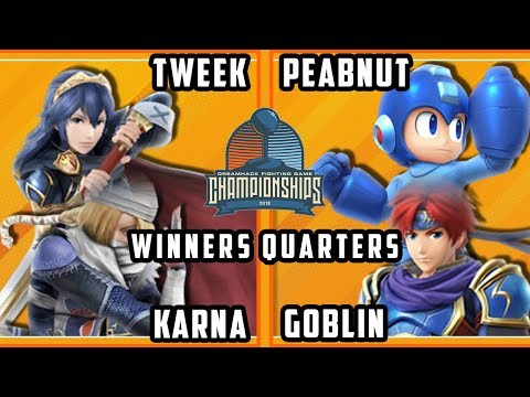 DHATL18 Smash 4 - Tweek & Karna Vs. Peabnut & Goblin - Wii U Doubles Winners Quarters