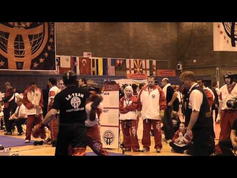 2010-10-25 WKA-WM Viertelfinale Rene Frick 2.Runde vs England in Edinburgh - Sugambrer Fightclub