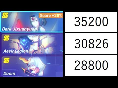 [Honkai Impact 3rd] Global Memorial Arena SS week 12 - Dark Jixuanyuan, Padrino, Doom