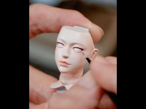 Painting Hyper-Realistic Anime Eyes Morgan le Fay (FGO) #short