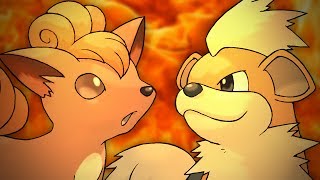 Vulpix vs Growlithe. Epic Rap Battles of Pokémon #2.