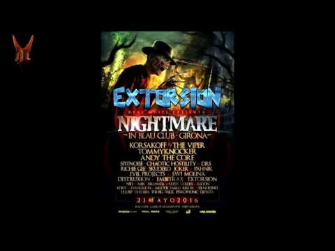 EXTORSION - NIGHTMARE IN BLAU 21 MAYO 2016