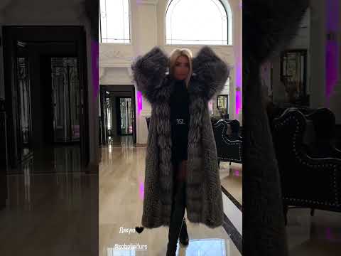 SILVER FOX FUR COAT IS NOT ‘’OLD FASHIONED’’