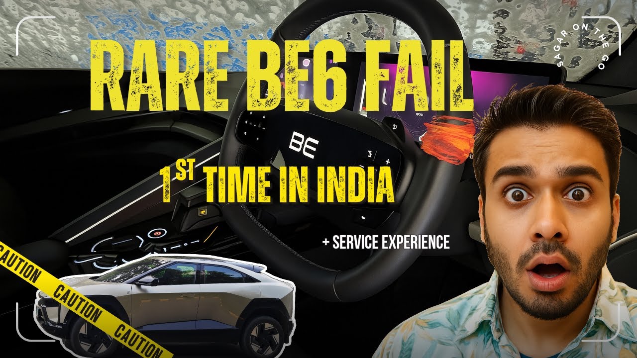 My Mahindra BE6 Refused To Start | First Case in India | Trip Cancelled|Servicing & software upgrade