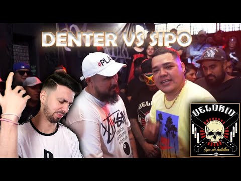 REACCIONO a la GRAN BATALLA - SIPO VS DENTER - VELORIO [Con ill Máscaras de host]