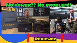 This Solar Generator Powered My Whole Setup 😳 | VTOMAN Jump 1800 + 220W Solar Test