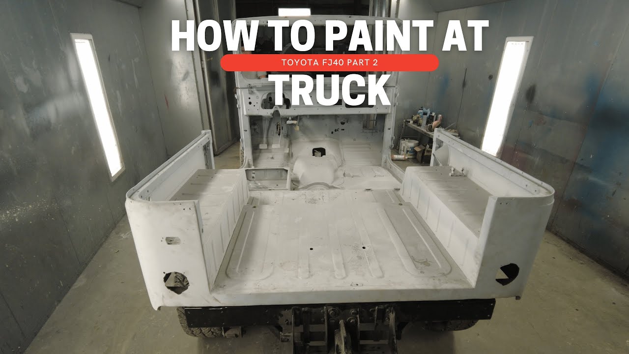 How to Paint the FJ40 in Safari Blue — 1970 Toyota Project Pt.2