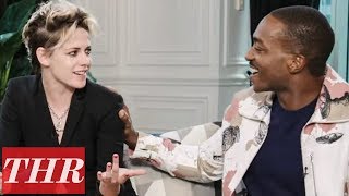 Anthony Mackie's Crush on 'Seberg' Co-Star Kristen Stewart & Their On-Screen Chemistry | TIFF video
