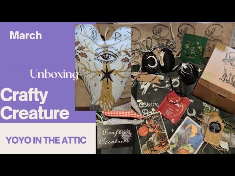 Unboxing crafty creature Ostara box and additional purchase