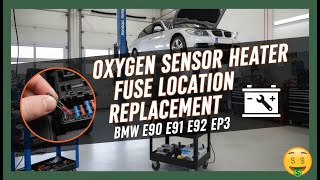 Fix P0030/P0050 Codes! BMW E90/E92 O2 Sensor Heater Fuse Access