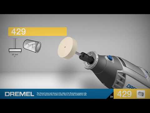 Dremel Accessory 429: Cleaning-Polishing