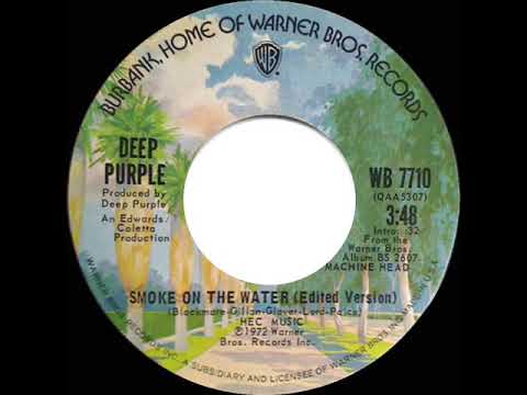 1973 HITS ARCHIVE: Smoke On The Water - Deep Purple (a #2 record--mono 45 version)