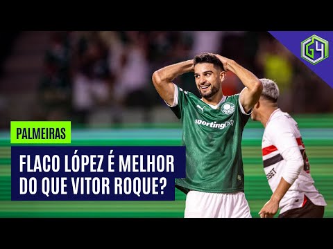 FLACO LÓPEZ OU VITOR ROQUE? NÚMEROS DO ARGENTINO SÃO MELHORES NO PALMEIRAS