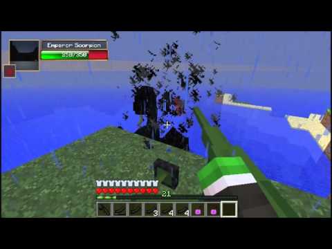 Minecraft The Mission - Emperor Scorpion VS Type 100, Bombs & Ultimate Armor