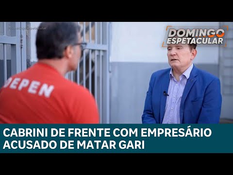 Cabrini de frente com Empresário acusado de matar gari em discussão de trânsito