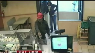 Gunman orders 6 inch sub before robbing restaurant