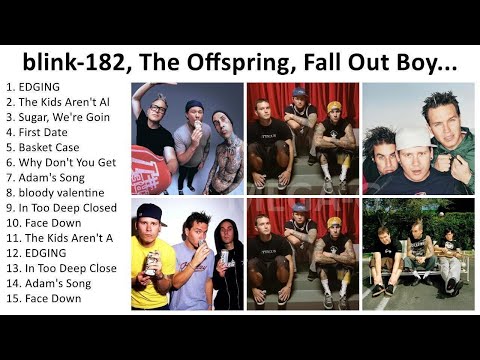 Pop Punk Songs Playlist 🔊 Best Blink 182, Green Day, Fall Out Boy, Sum 41 and Others