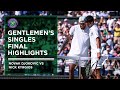 Novak Djokovic vs Nick Kyrgios | Gentlemen's Singles Final Highlights | Wimbledon 2022