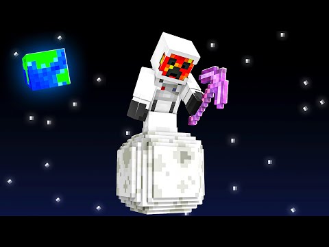 Minecraft But There’s 1 SPACE Block