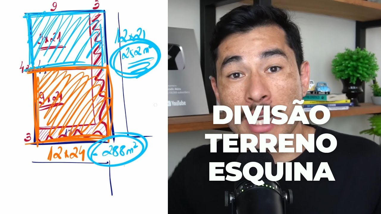 DIVISÃO TERRENO DE ESQUINA RESIDENCIAL | R#05