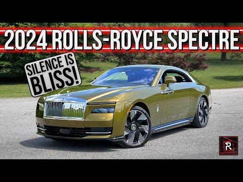 The 2024 Rolls-Royce Spectre Is A Spectacular Ultra Quiet Luxury Coupe With 007 Vibes
