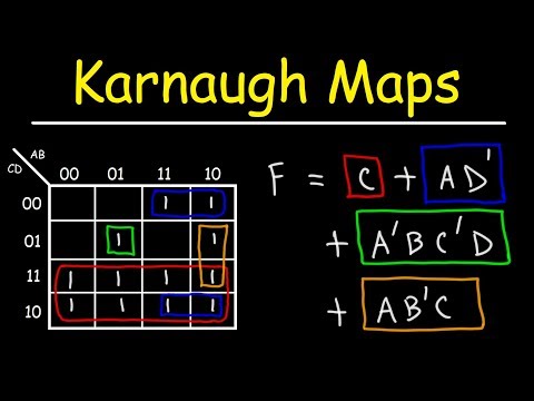 Introduction to Karnaugh Maps - Combinational Logic Circuits, Functions, & Truth Tables