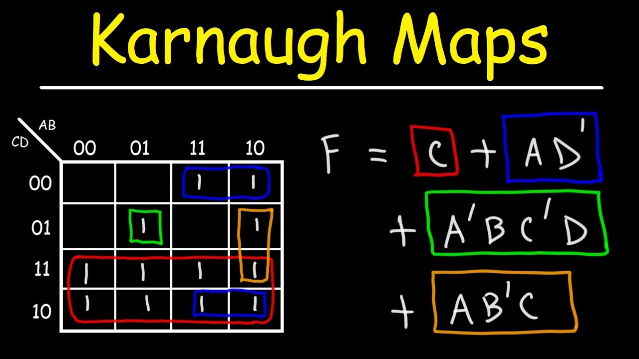 Introduction to Karnaugh Maps - Combinational Logic Circuits, Functions, & Truth Tables