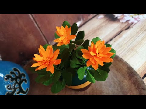 ABC TV | How To Make Filler Paper Flowers #14 - Craft Tutorial