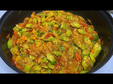 Okra & Saltfish Recipe// Must Try