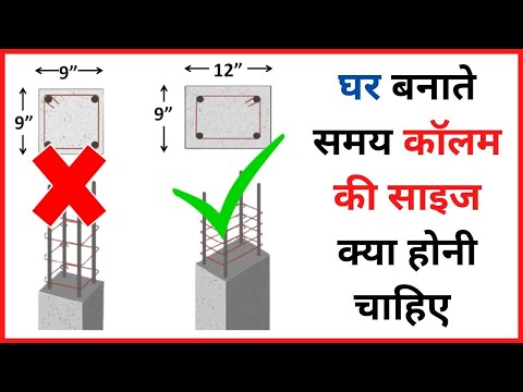 Column Layout Plan How to Place Columns in Building Plan Layout of Building Plan RCC Column