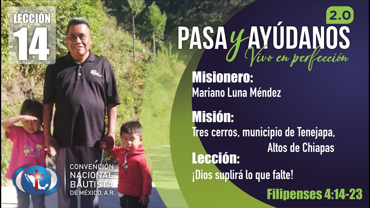 14 ¡DIOS SUPLIRÁ LO QUE FALTE!