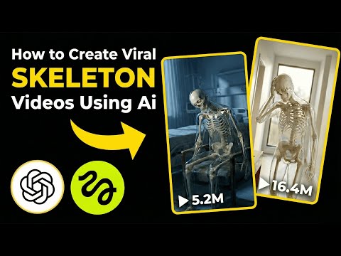 How to Create Viral Skeleton Videos Using AI