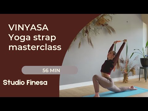 Vinyasa - Yoga strap masterclass #yoga #vinyasa #yogateacher