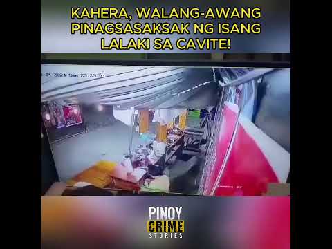 Kahera, pinagsasaksak ng isang lalaki sa isang kainan sa Cavite! Pinoy Crime Stories