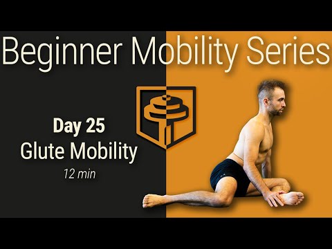 Day 25: Glute Mobility | 12 Minutes | Beginner Mobility Series thumbnail