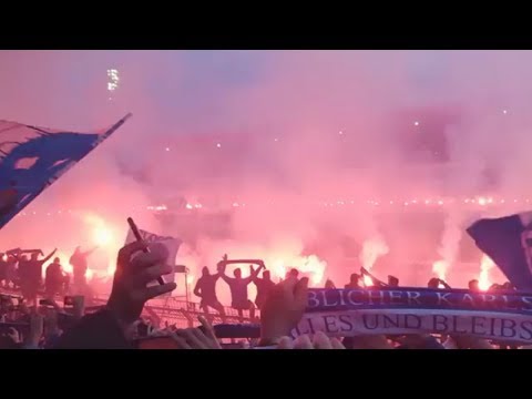 The Biggest Pyroshow | Karlsruher Sc vs Würzburger Kickers - Ultras Way✔