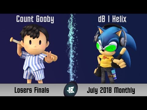 dB July 2018 Monthly - Count Gooby (Ness) vs dB | Helix (Sonic) - Losers Finals