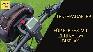 Klickfix Lenkeradapter E - so montierst du den Adapter an deinem E-Bike