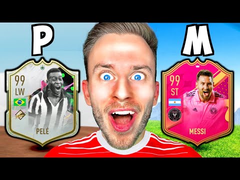 Ich habe mit dem BESTEN SPIELER pro BUCHSTABE gespielt! ⚽️🔠