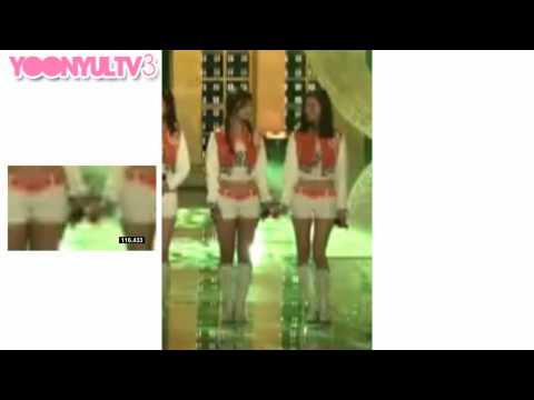 YoonYul 윤율 Fancam Moment #40- Yoona's staring habit...and a love poke [100313]