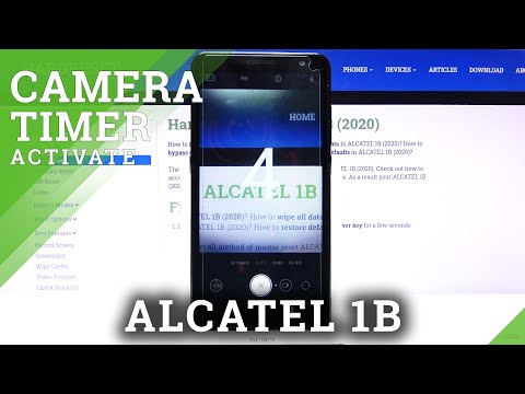 How to Activate Camera Timer on ALCATEL 1B (2020) – Camera Countdown