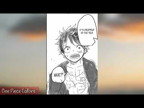 Trafalgar Law's hat fell into the sea || Comic