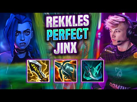 REKKLES PERFECT GAME WITH JINX! - KC Rekkles Plays Jinx ADC vs Zeri! | Season 2022