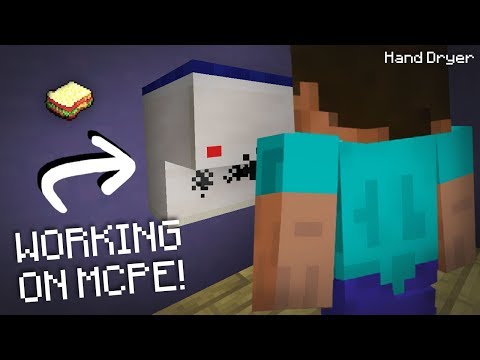 Minecraft Hand Dryer