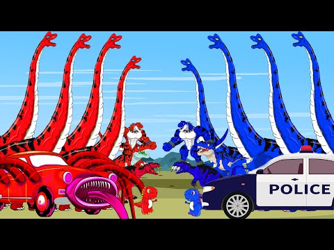 T-REX DINOSAURS MAGIC VS BRACHIOSAURUS, ANIMAL: How Long Did The Dinosaurs Actually Survive?