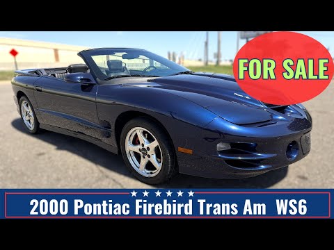 2000 Pontiac Firebird Trans Am WS6 (CC-1966976) for sale in Ramsey, Minnesota