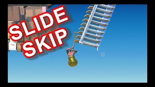 6 ways to do slide skip in Getting Over It