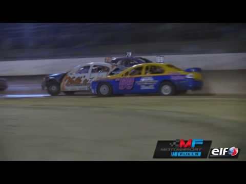 Modified Sedans - Heat 8 - IBRP Golden Helmet Series - Kingaroy Speedway - 19.11.16